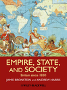 Empire, State, and Society (eBook): Britain since 1830
